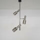 Mid-century design ceiling light with 3 spots, 1960's