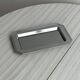 Small rectangular tray made of lightweight metal.