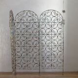 Wrought iron screen