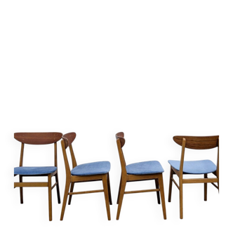 4 Farstrup Scandinavian chairs