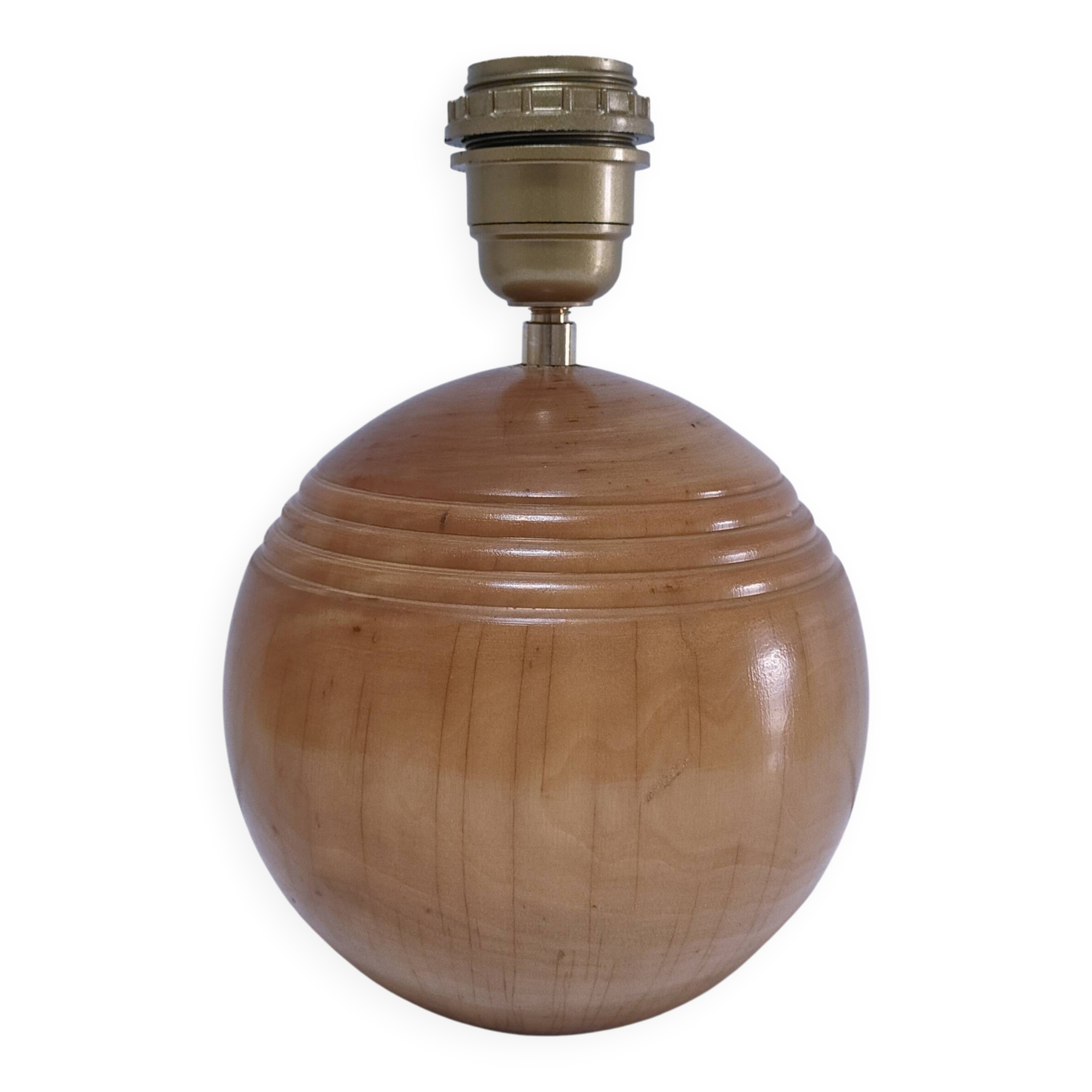 lamp base ball IMT design solid wood