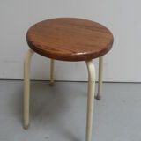 Vintage metal stool 1960s
