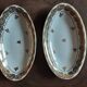 Lot de 2 beurriers Porcelaine Limoges.