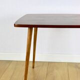 Polish coffee table console 1970s medium square