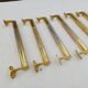 Lot de 17 Barres de Portes en Laiton Art déco
