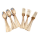 Set of 11 Art Deco silver-plated forks and spoons