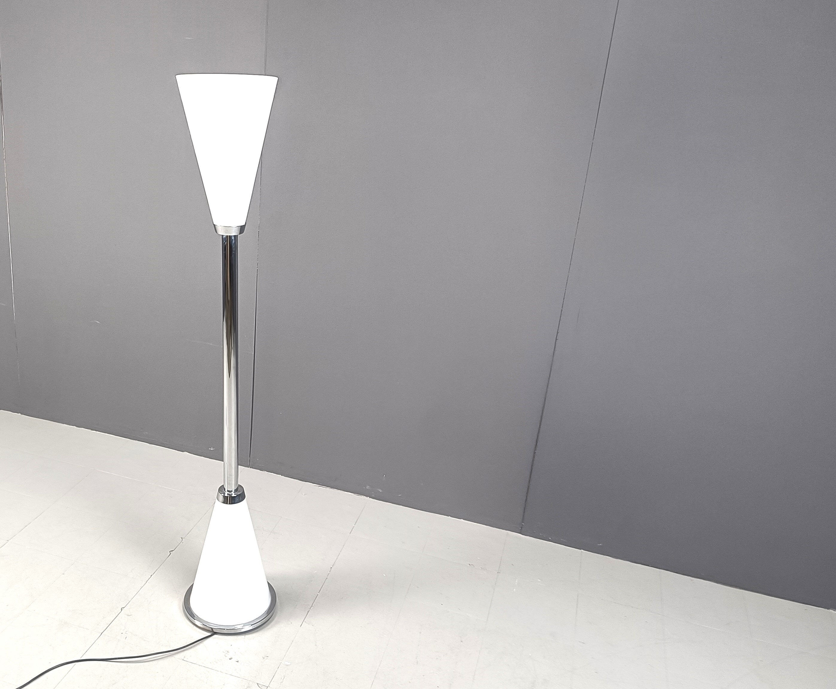 Lampe de sol vintage italienne, années 1990