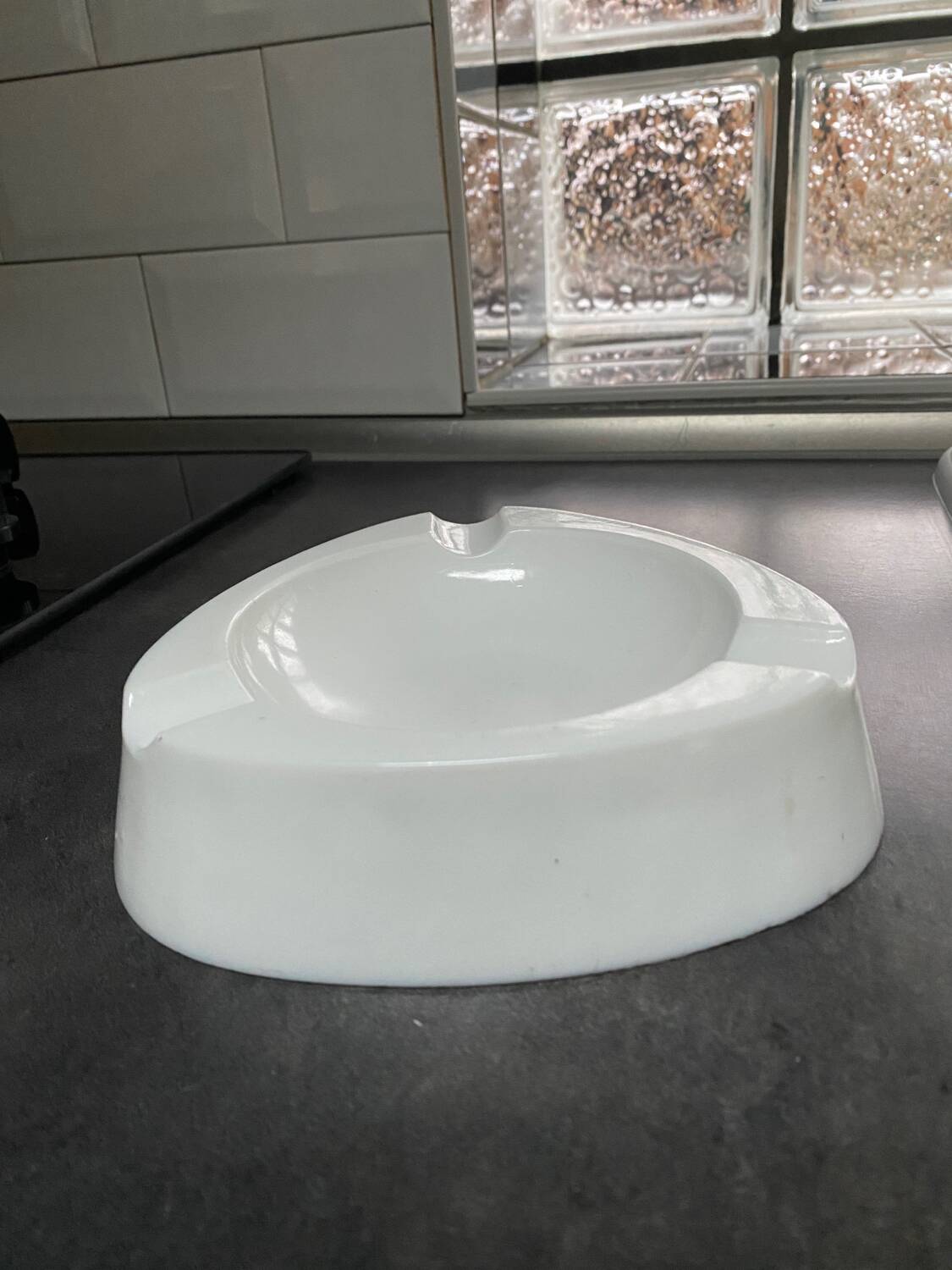 Cendrier opaline  vintage