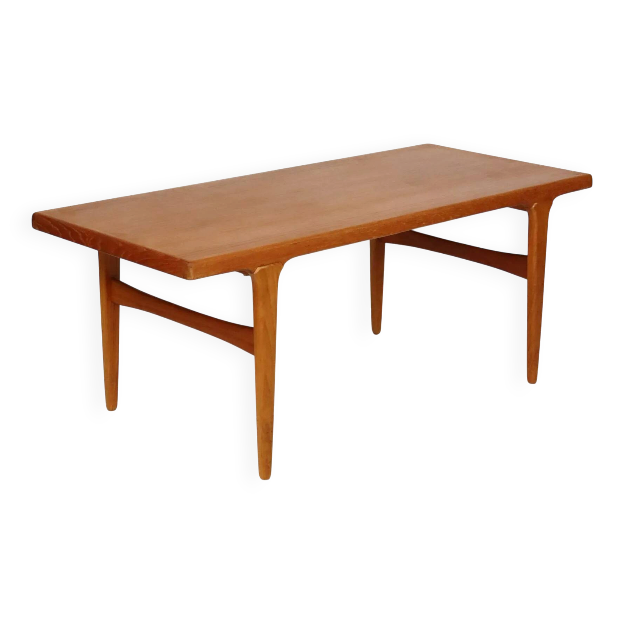 Table basse en teck années 60