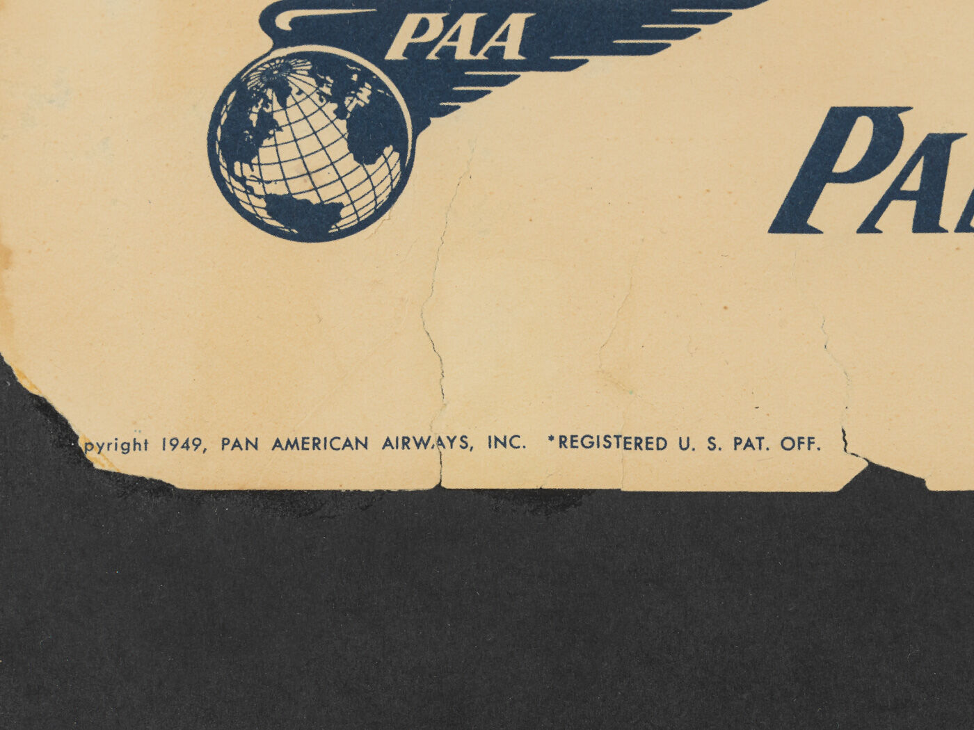 Paris, Pan Am Airways Travel Poster, 93 x 123 cm