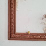 Antique carved wooden frame 64 x 54