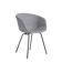 Fauteuil Hay Chaise AAC27 tissu gris/pieds noirs