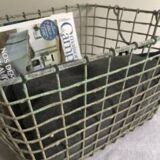 Metal basket, storage