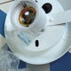 Limburg ceiling lamp in moulded pressed glass