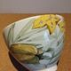 2 tasses et leurs soucoupes assorties de la célèbre manufacture gien,