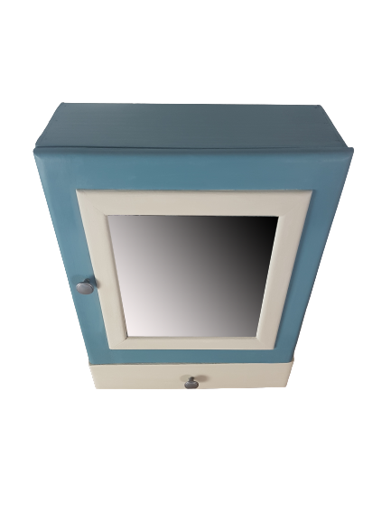 Vintage toilet cabinet