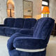 Ensemble Canapé et 2 Fauteuils Années 70 - Space Age