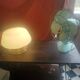 Opaline lamp