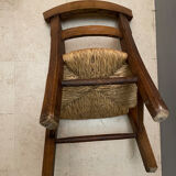 Small straw chair for children