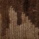 Vintage handmade Turkish rug 72x142 cm