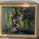 Huile sur toile « bouquet de fleurs »