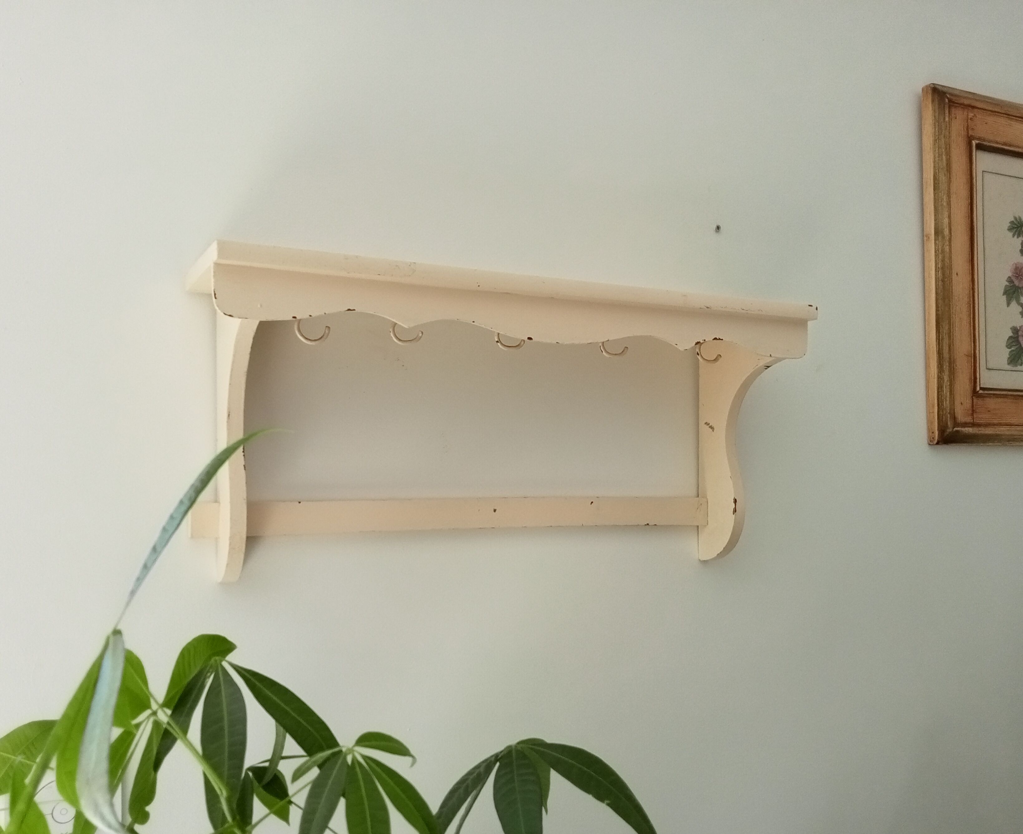 Vintage wall shelf