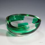 Dino Martens for Aureliano Toso glass bowl Coppa Pesante 1940s