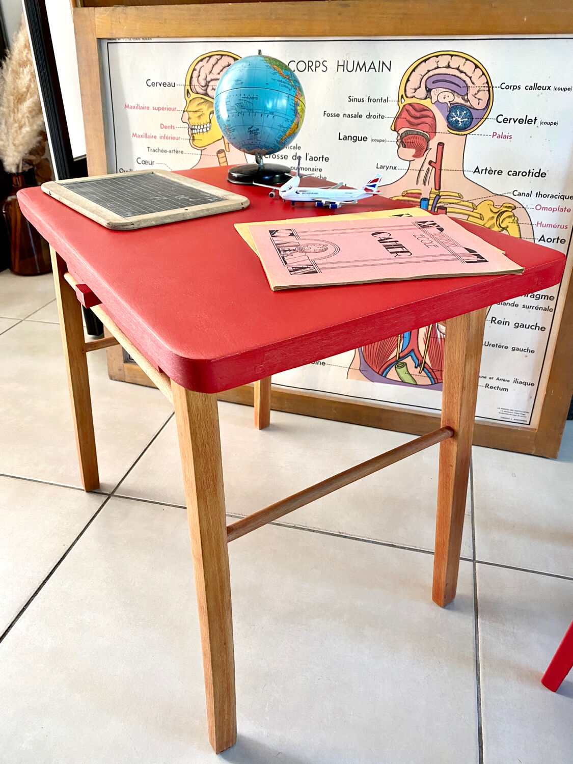 Baumann desk and children's chair set