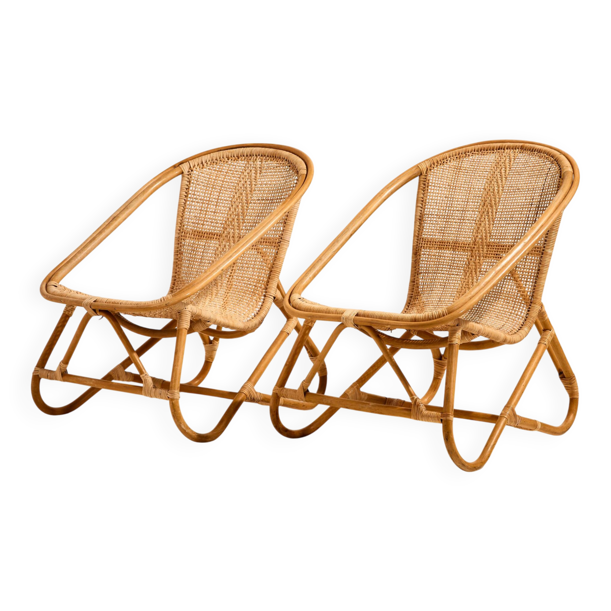 MK11320 Italian bamboo chair