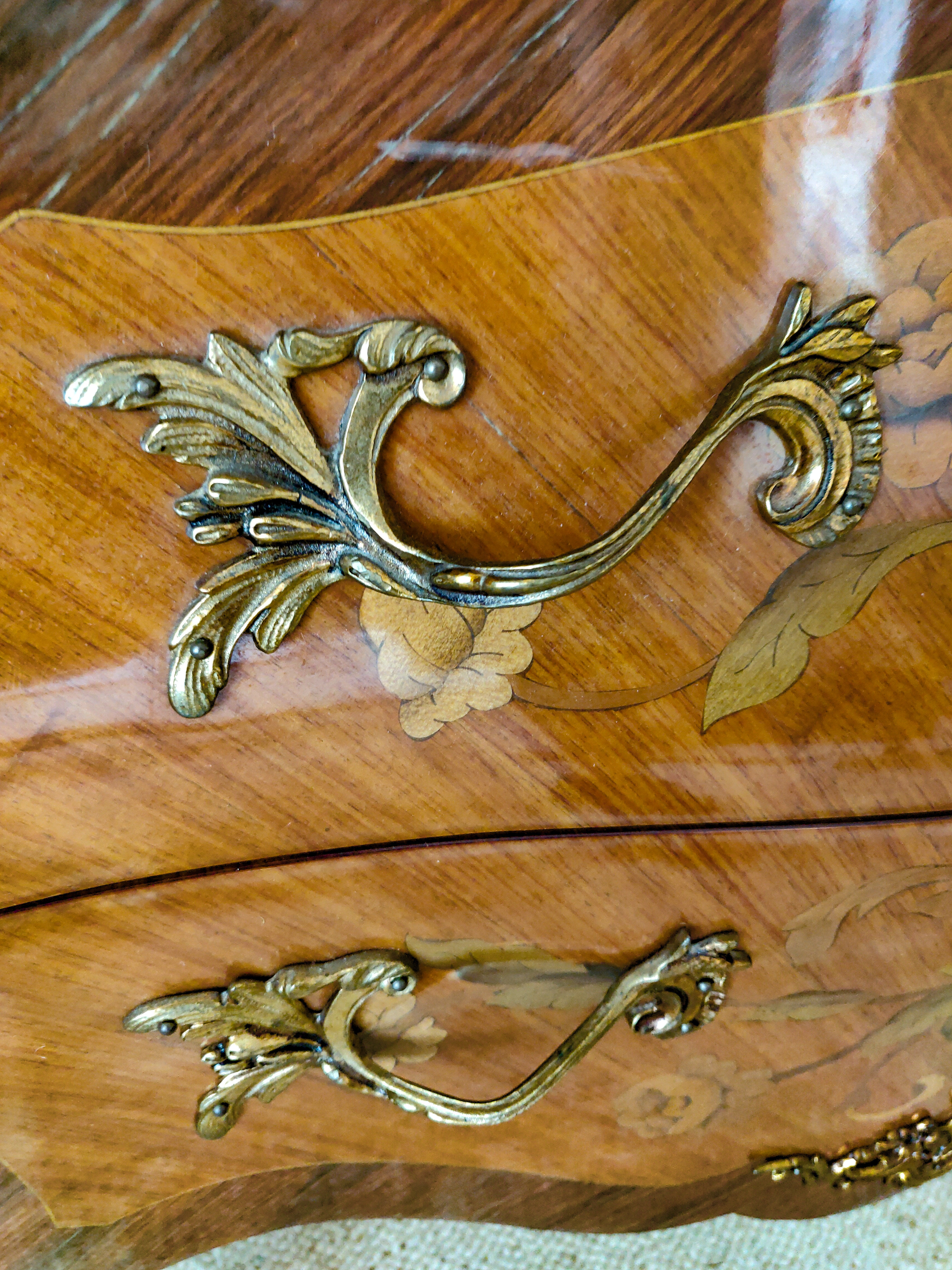 Commode Louis XVI 2 tiroirs 78cm