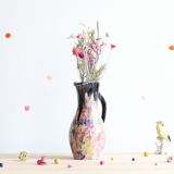 Flamed stoneware pitcher from Morvan by Gaston Gaubier
