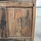 Two-body oak sideboard, circa 1890 — antique glasses and assembly