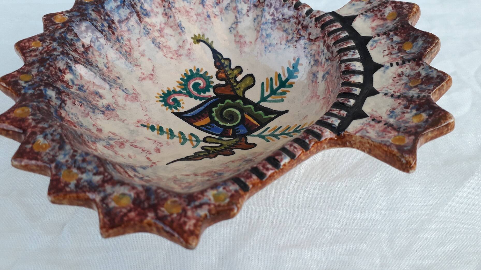 Quimper Fouillen tray