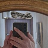 Gilded mirror – carved wood – Louis XV style – Trianon 2