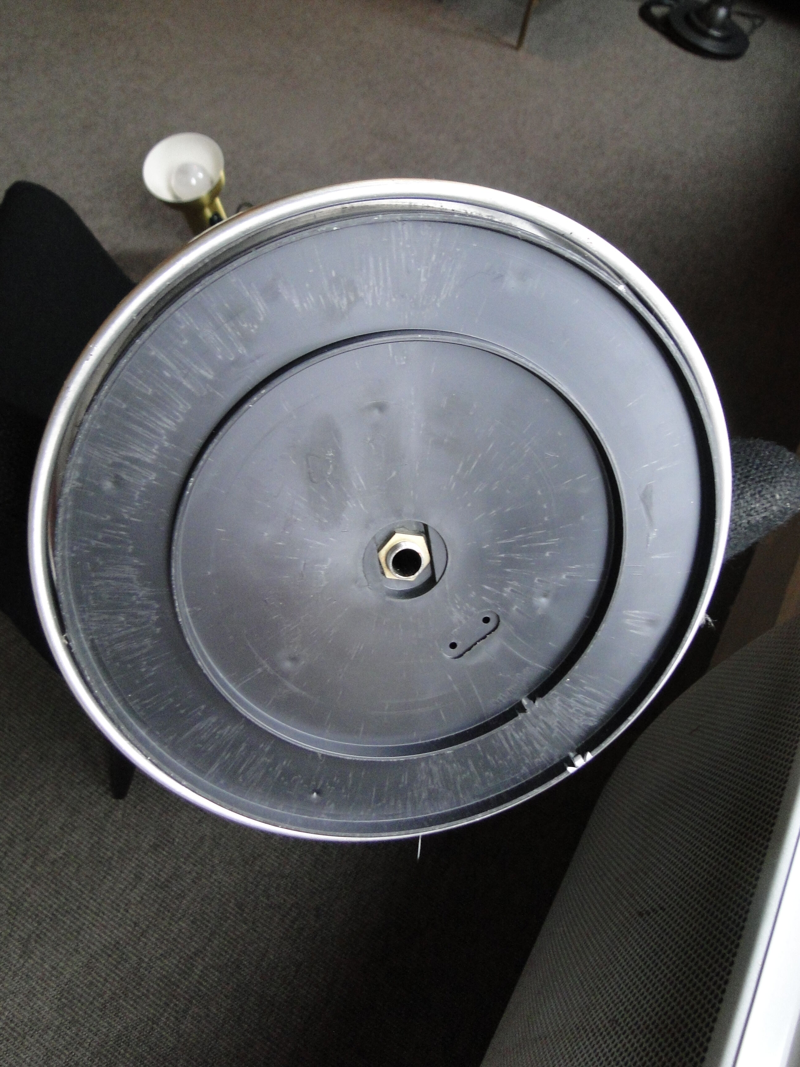 Scandinavian lamppost 2 spots from 1960