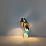 Limited Edition Sculptural Brass Lamp by Serge Mansau, 1970s