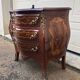 Commode style Louis XV marqueterie sauteuse
