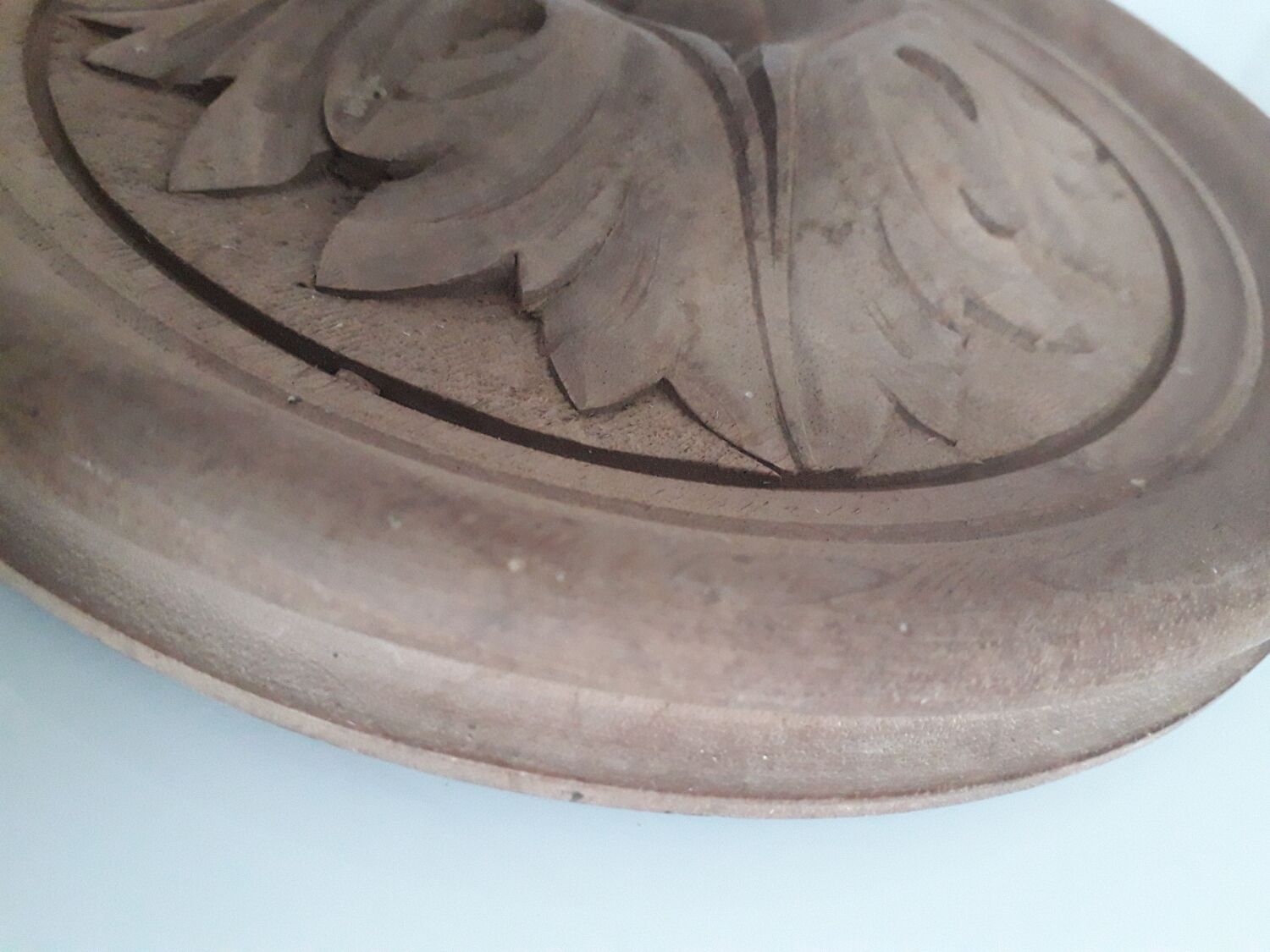 Antique decoration carved in wood