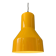 Suspension Space Age industrial in yellow metal