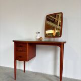 Vintage Danish vanity teak