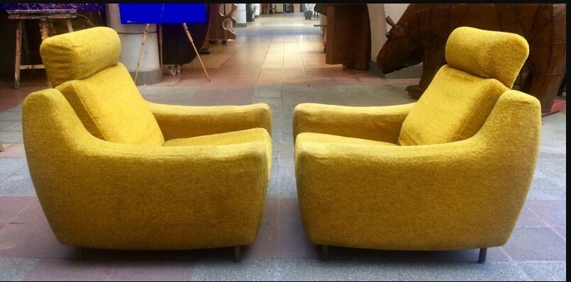 Pair of mid century clubs