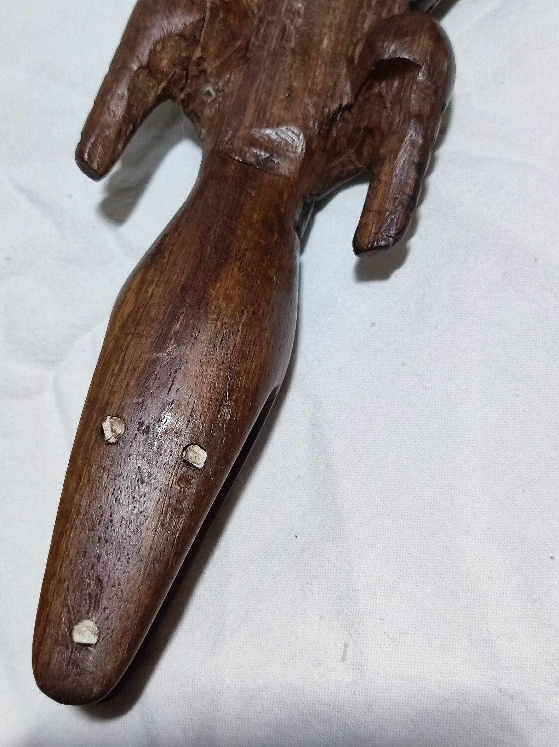 Wooden crocodile