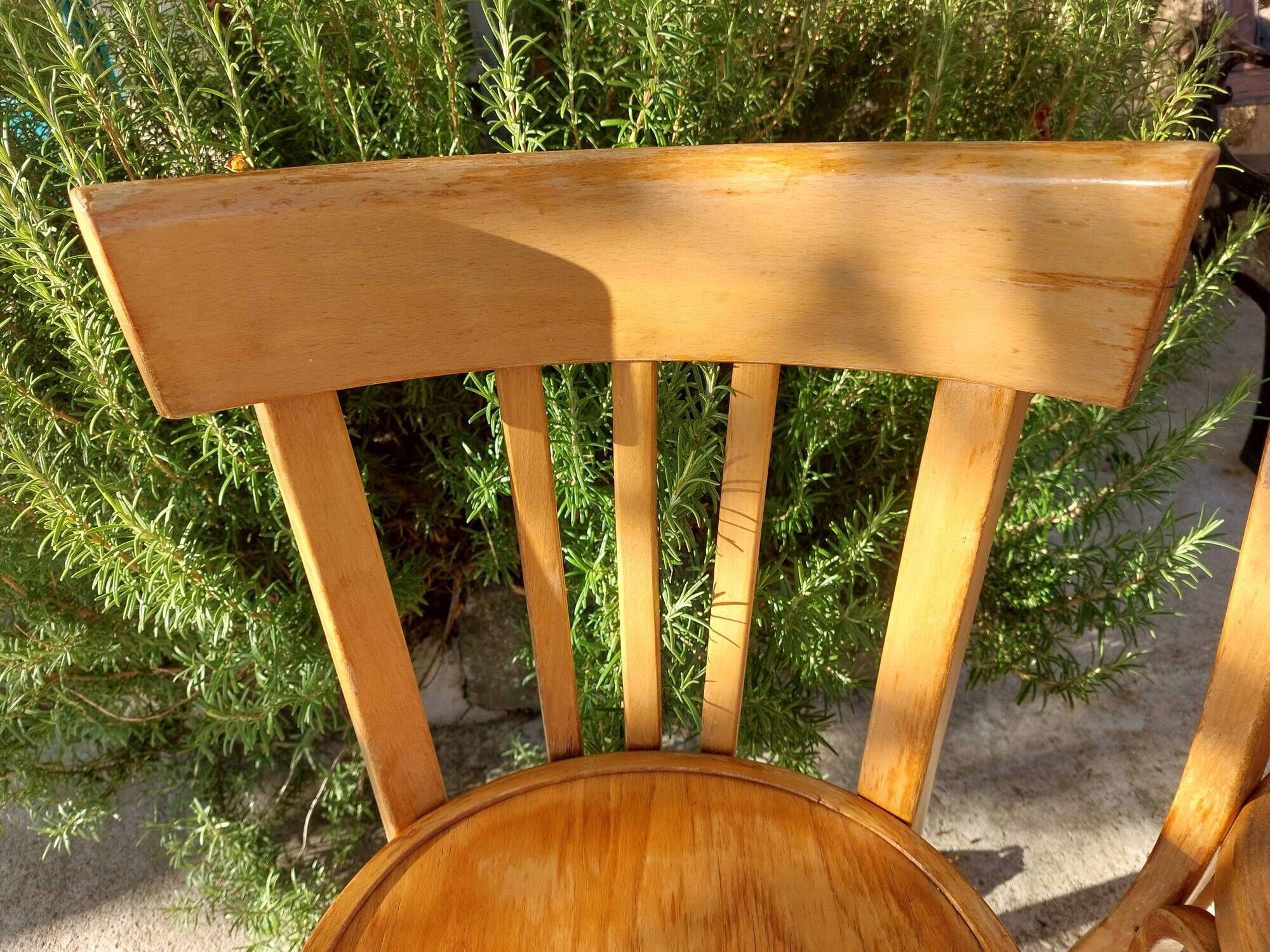 4 vintage Baumann bistro chairs