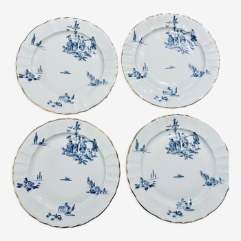 4 plates Bernardaud & Co Limoges