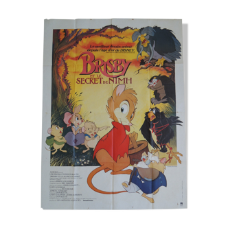 Affiche cinéma Brisby et le secret de Nimh