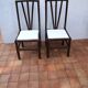 Paire de chaises en canne des Philippines