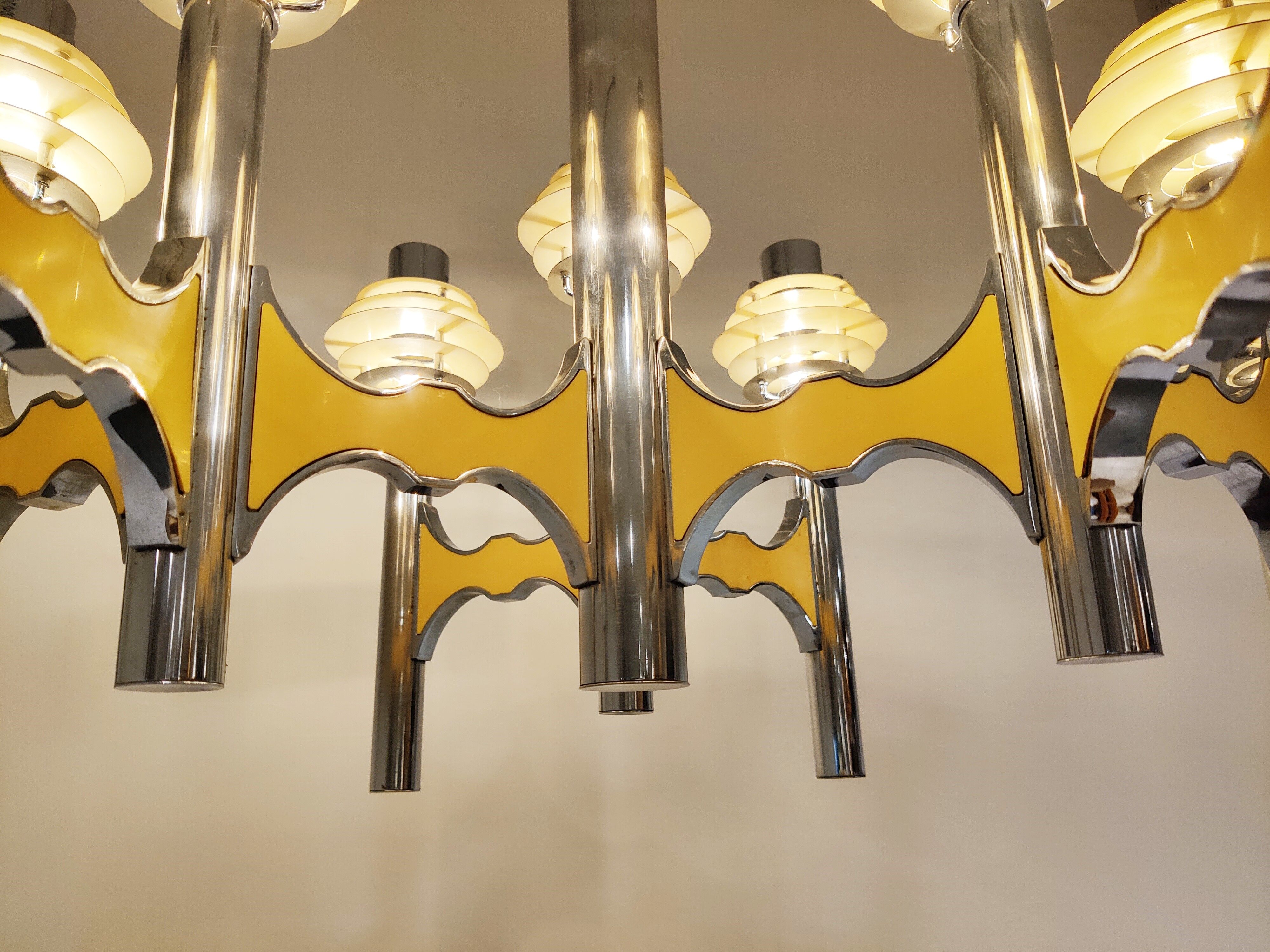 Home Sciolari space age chandelier, 1970s