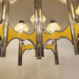 Lustre space age de la Maison Sciolari, années 1970