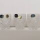6 bohemian crystal liquor glasses