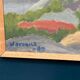 Original Swedish Oil on Canvas – “Coast” by Weronica – Dated 1980 – Vintage